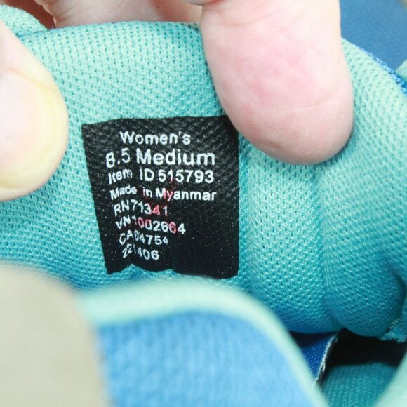 LL Bean Mountain Classic Multicolor Mesh Ventilated Hiking Shoes Size 8.5 M - Picture 8 of 9